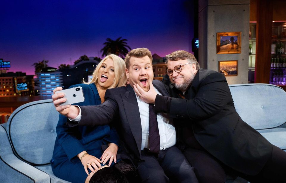  Meghan has met James Corden and Guillermo Del Toro on James' show