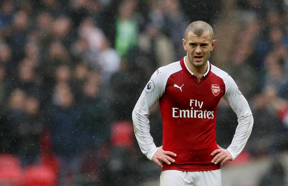  Jack Wilshere will become a free agent when Arsenal contract expires in summer