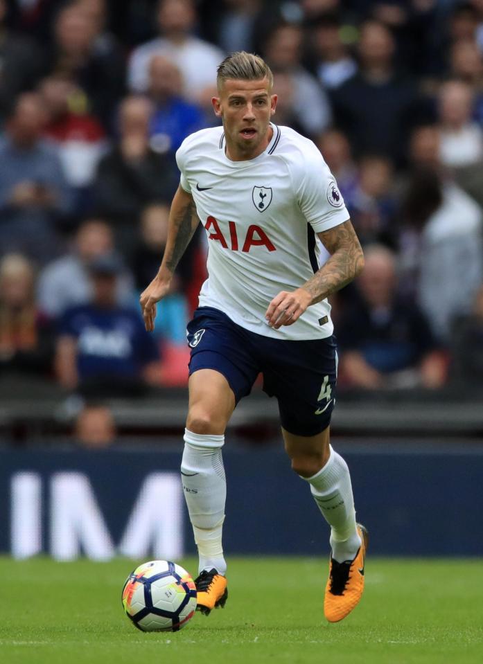  Tottenham are reportedly ready to sell Toby Alderweireld in the summer