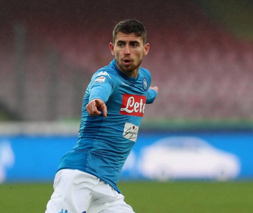  Jorginho has been one of the stand-out players for Napoli this term during their chase for the Serie A title