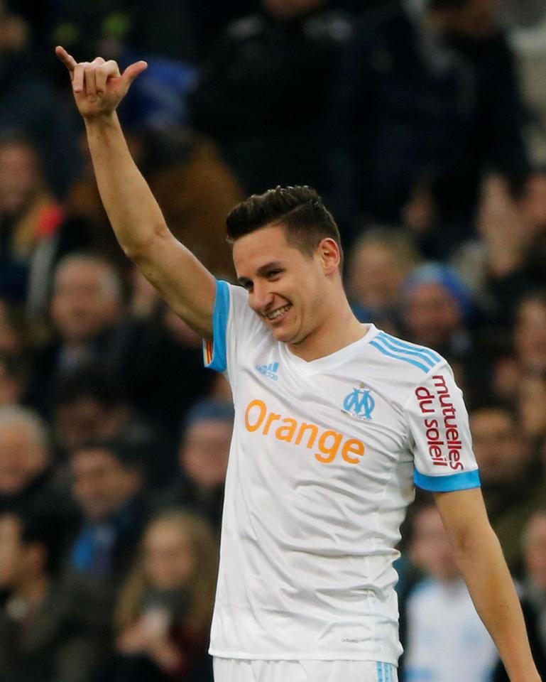  Florian Thauvin has scored 17 goals in a sensational campaign for Marseille