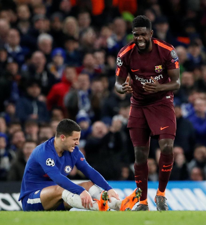  Barca are delayed in offering Samuel Umtiti a new deal that will increase his release clause