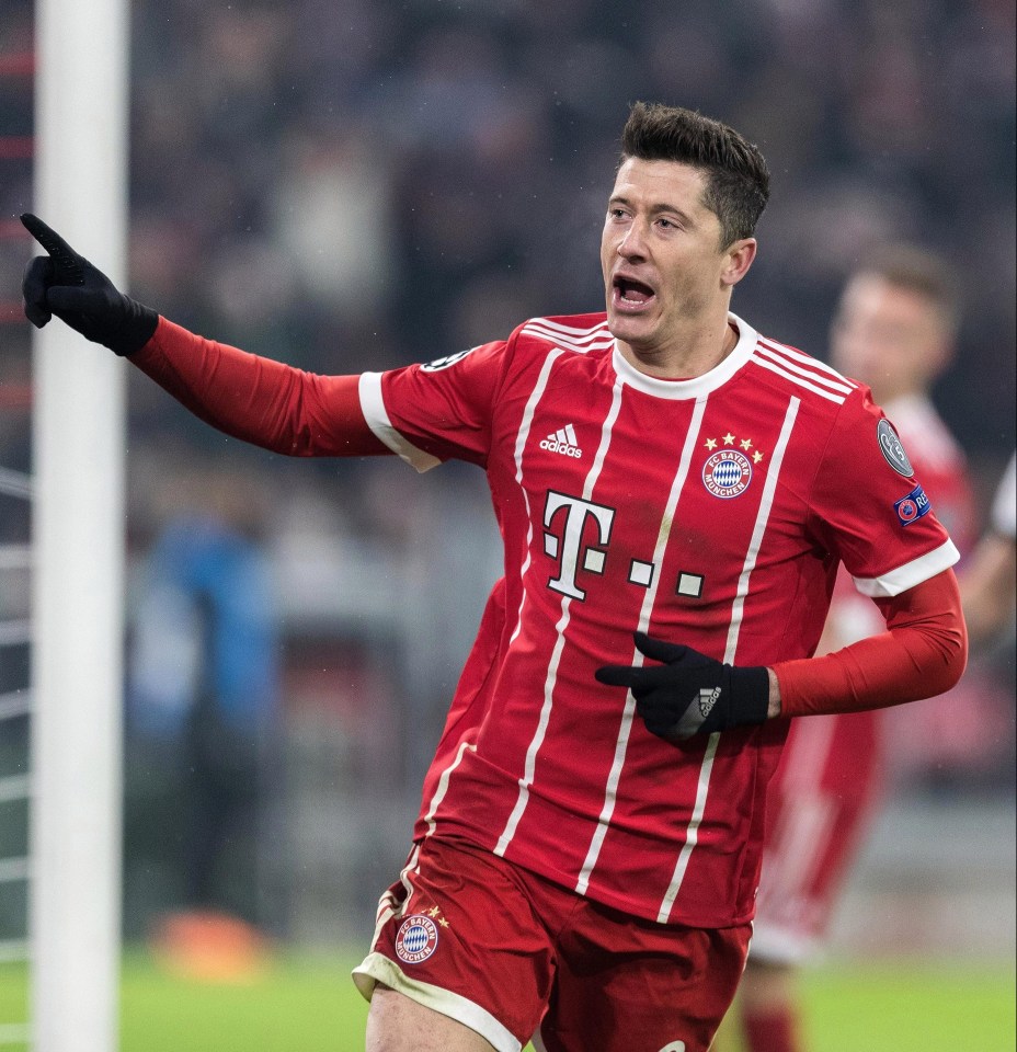 Real Madrid have been linked with a swoop for Lewandowski