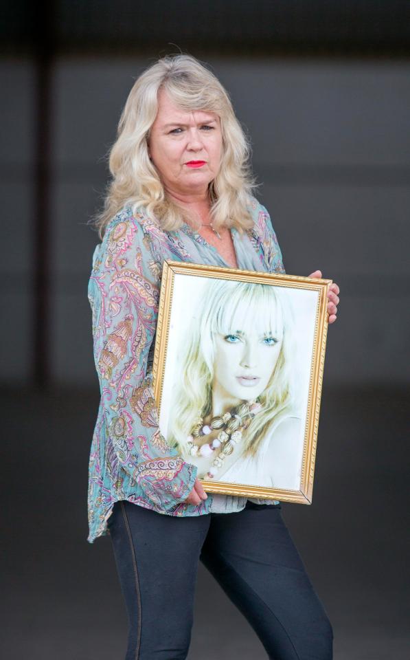  Sister . . . Simone, holding a picture of Reeva, says she loved her at first sight – and loves her just as much today