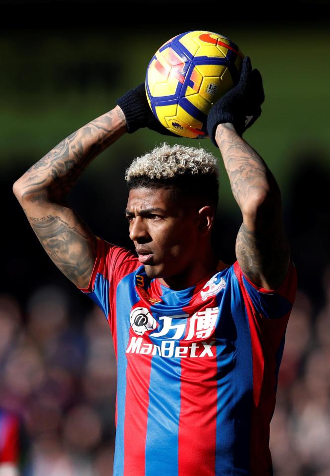  Patrick van Aanholt holds the second quickest speed in the Prem this term