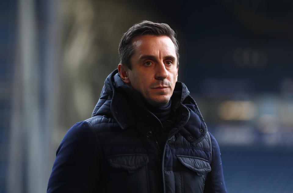  Gary Neville heavily criticised Arsenal after their Carabao Cup final defeat