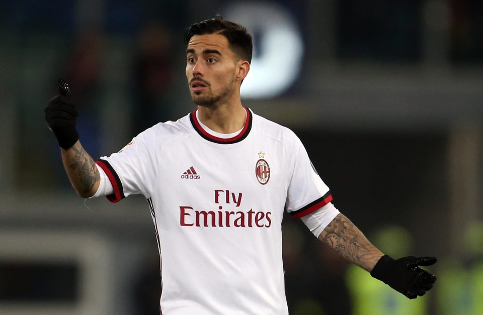  Suso hit out at Sergej Milinkovic-Savic for spitting at him - by mocking him for not making the Coppa Italia final