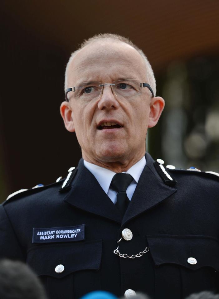  Chief of counter-terror policing Mark Rowley said he was disappointed at the lack of cooperation from social media giants