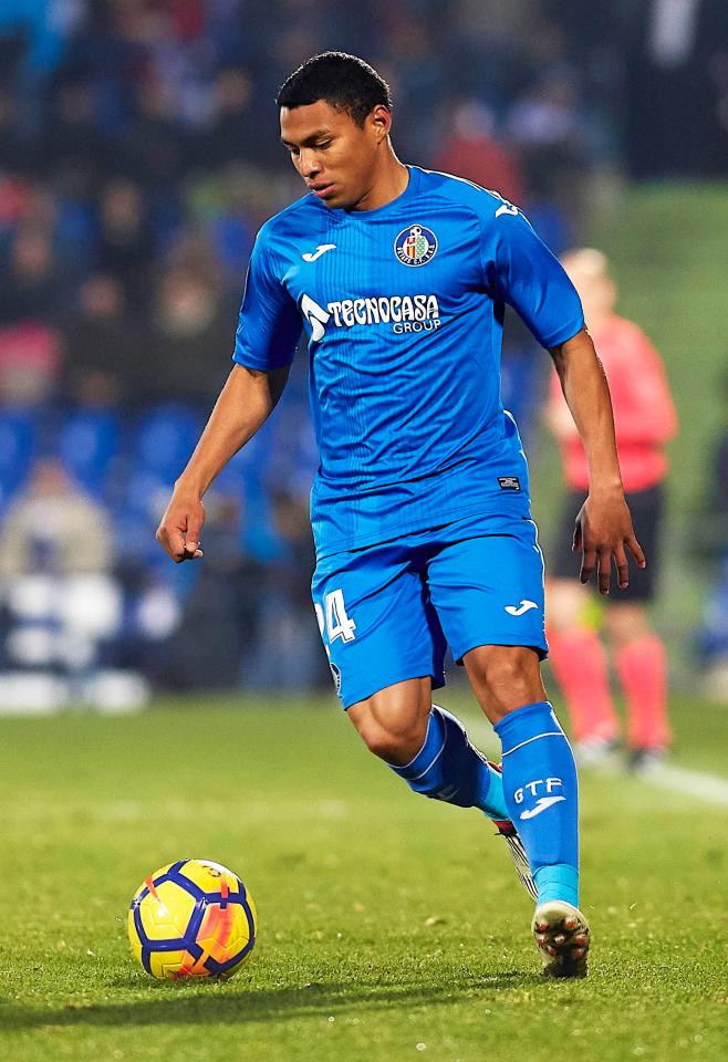  Montero had a miserable spell at Getafe at the start of this season, making just four substitute appearances