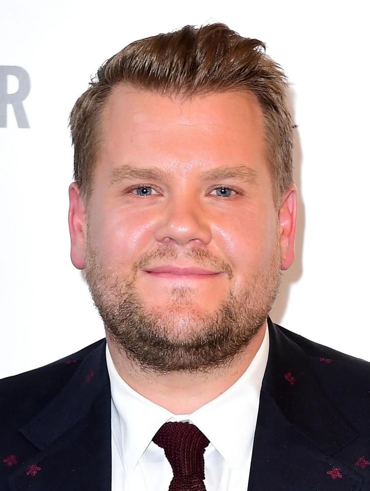  James Corden earned £1m in the UK for just eight months' work