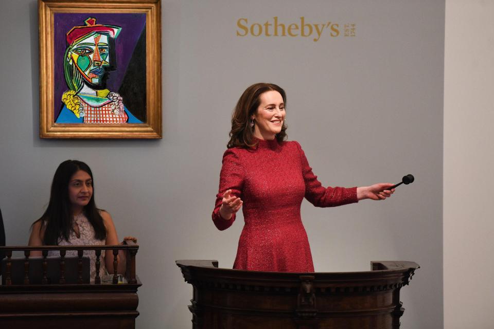  The painting was up for auction at Sotheby's at its Evening Sales of Impressionist & Modern Art and Surrealist Art in London