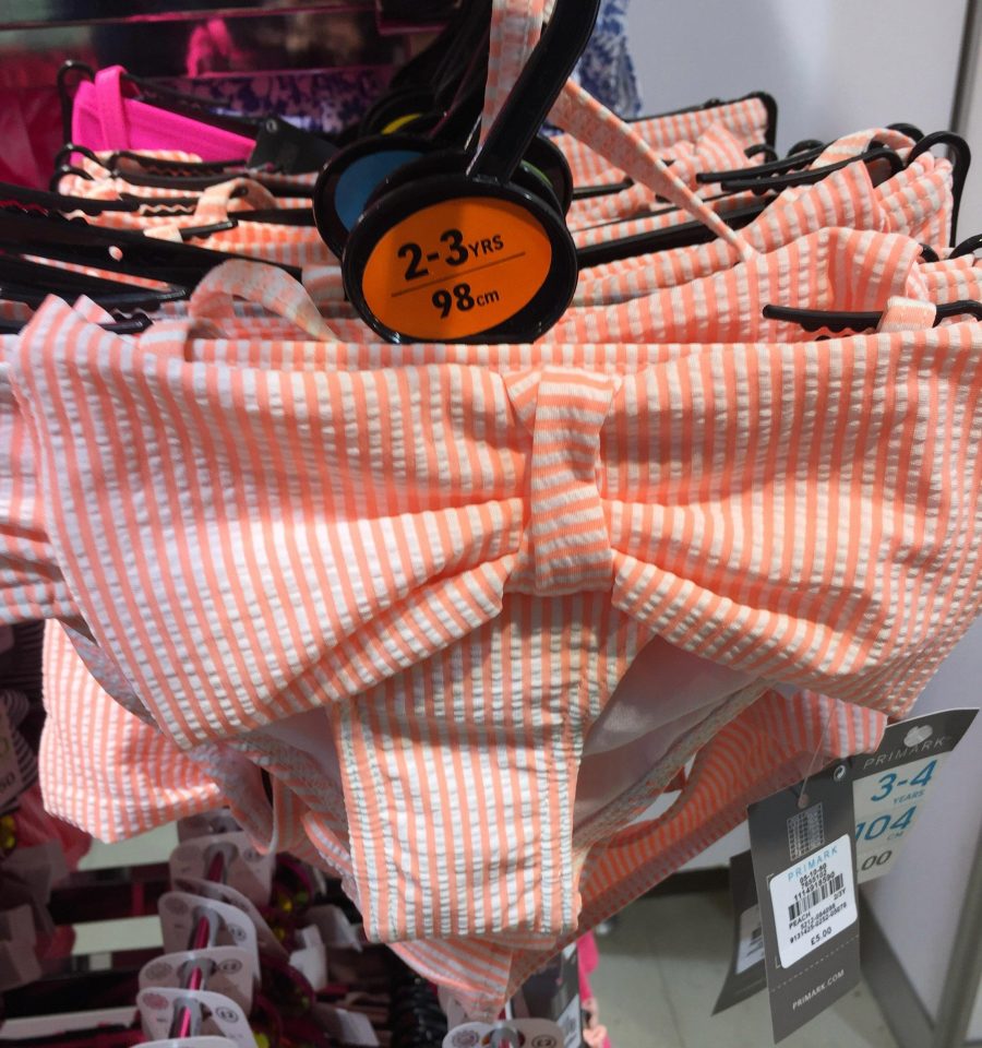  Parents have slammed Primark for selling bikinis for babies