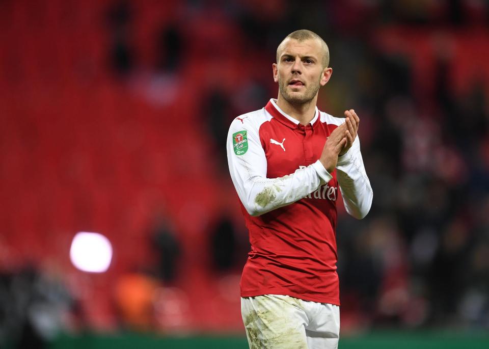  Jack Wilshere is being tracked by Everton