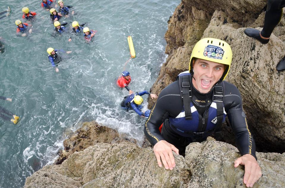  Cliff jumping is the adrenaline rush activity only for the brave but looks like heaps of fun