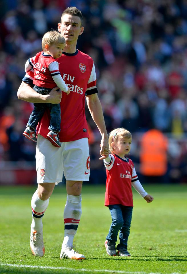  Laurent Koscielny insists his children are asking him why Arsenal are so bad