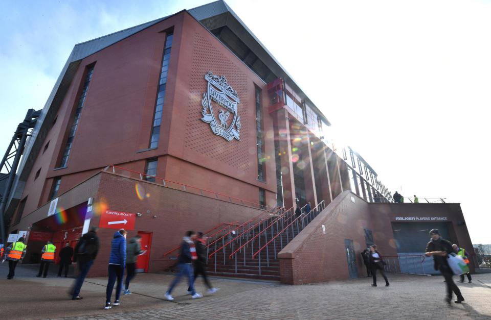  Liverpool are ready to expand Anfield to 60,000