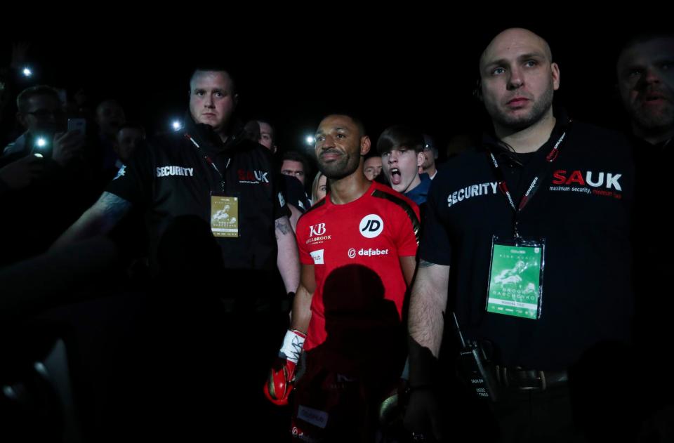  Kell Brook looked cool, calm and collected in his return to action