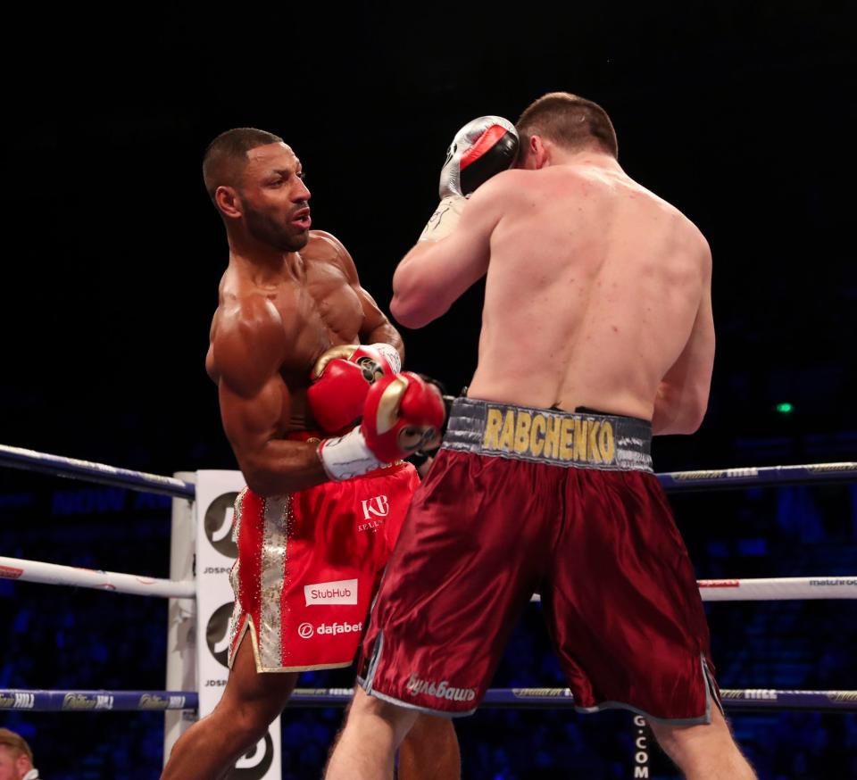  Kell Brook ended Sergey Rabchenko's night very early in Sheffield