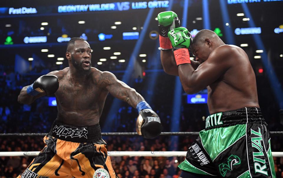  Deontay Wilder was just two fast and vicious for the Cuban veteran