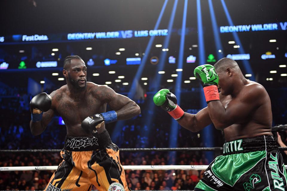  The fight was scrappy and ugly at times but the Deontay Wilder finish was spectacular