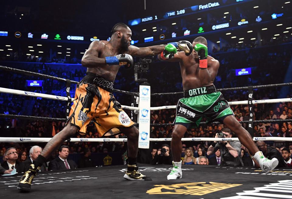  Deontay Wilder gave away early rounds but Luis Ortiz could not get the KO