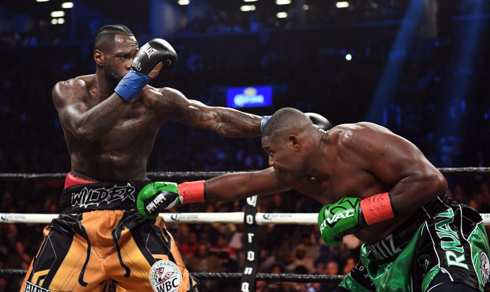  Luis Ortiz gave Deontay Wilder his biggest scare but the WBC king marches on