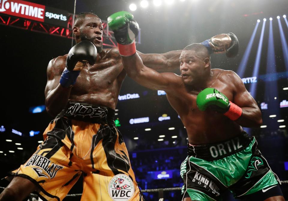  Deontay Wilder and Luis Ortiz went to war in New York