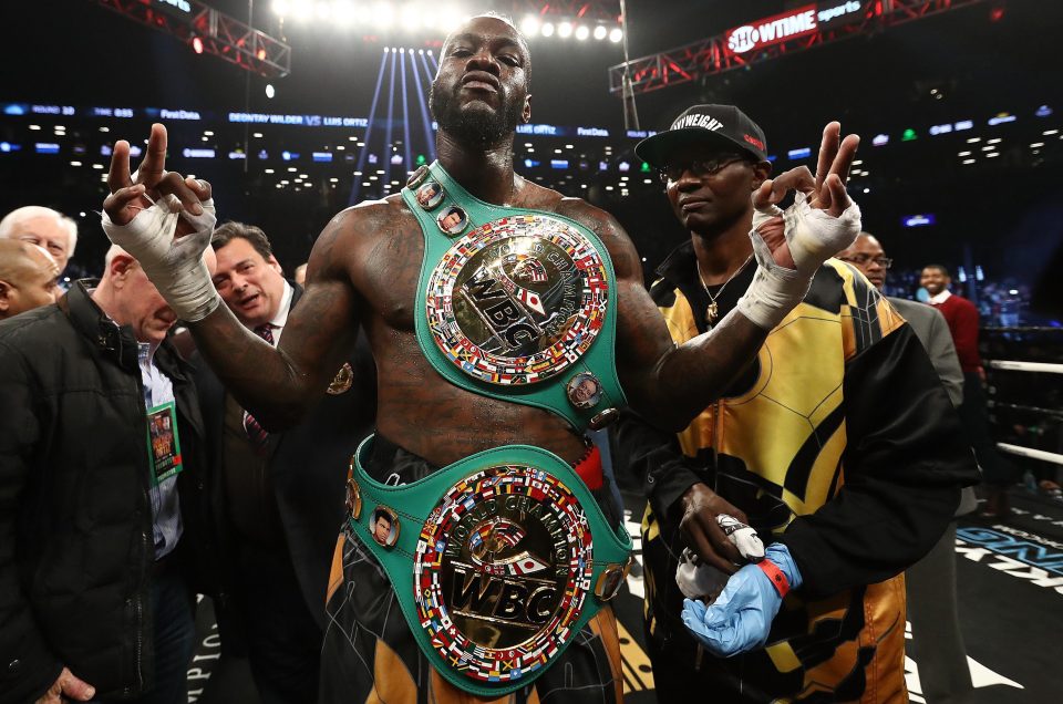  Deontay Wilder retained his WBC heavyweight title and targeted more