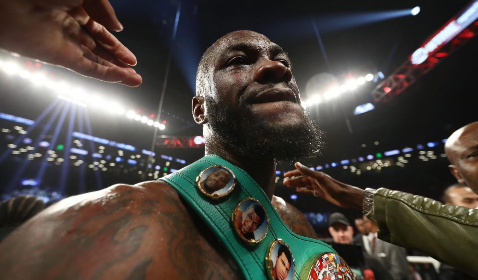  WBC heavyweight champion of the world Deontay Wilder is headed to Cardiff