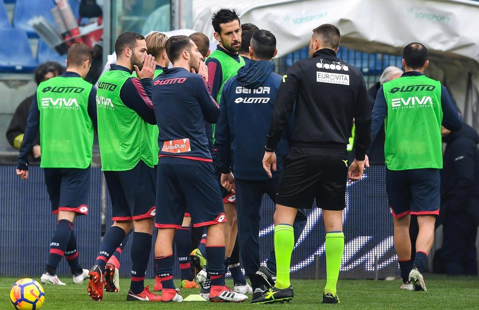  This is the tragic moment Genoa players find out about Davide Astori's sad death