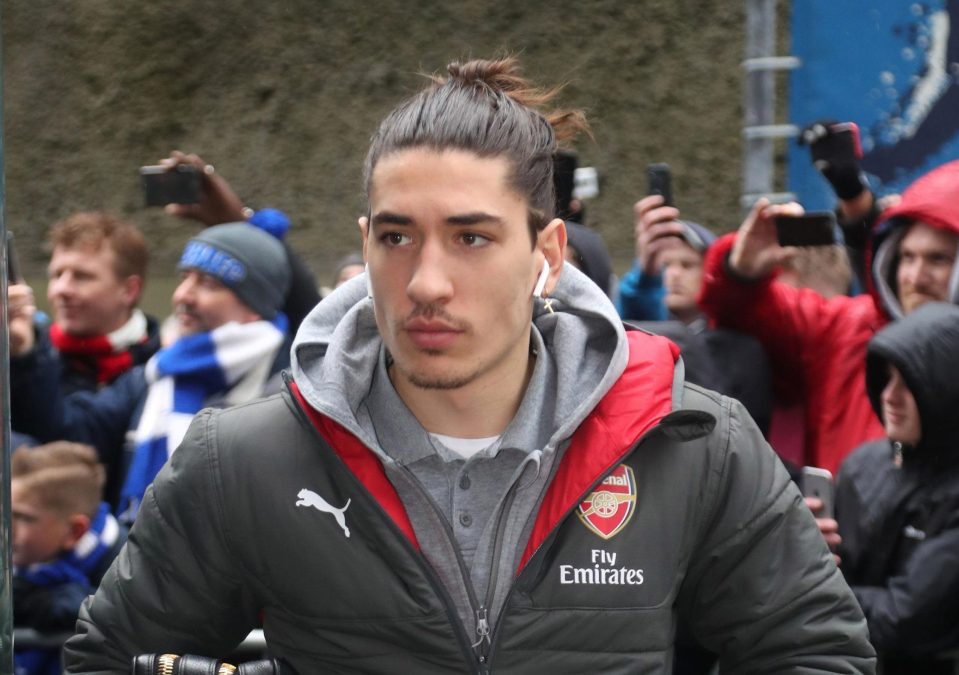  Hector Bellerin is furious with Arsene Wenger after being axed shortly before the Brighton defeat