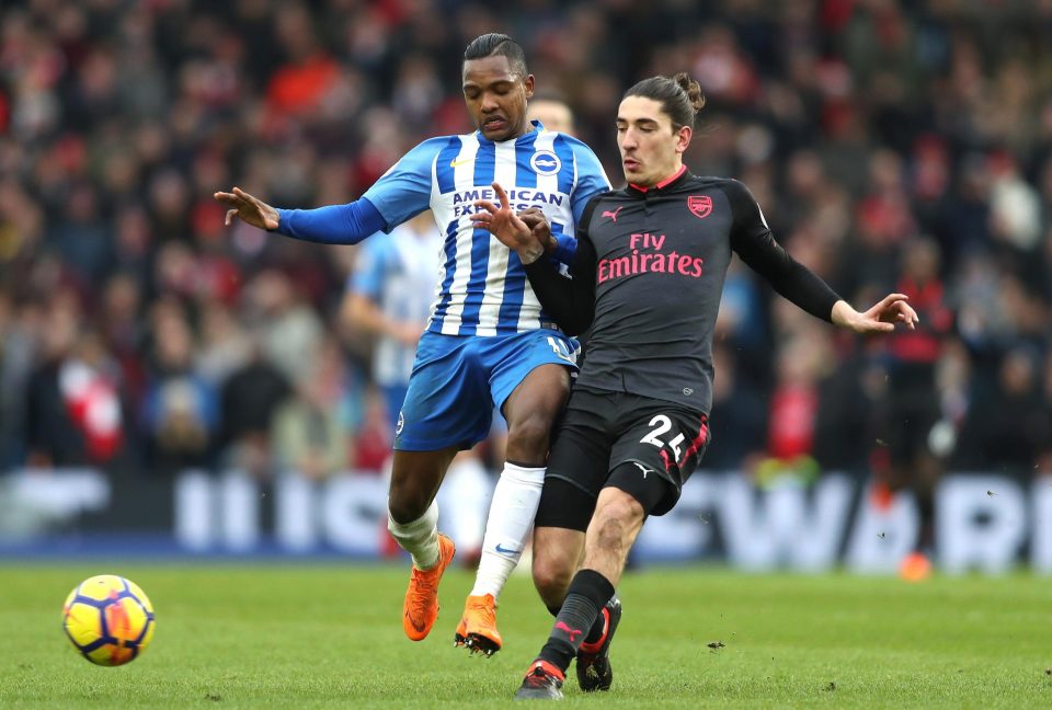  Arsenal are reportedly happy to let Hector Bellerin leave for £50m