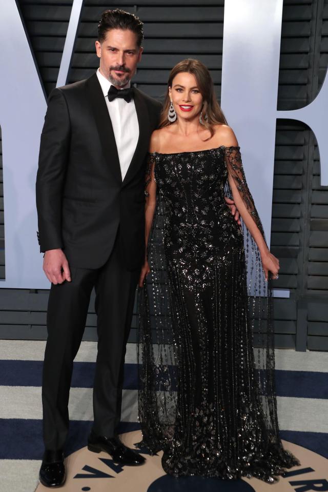  Joe Manganiello and Sofia Vergara looked happy to be at the glamorous do