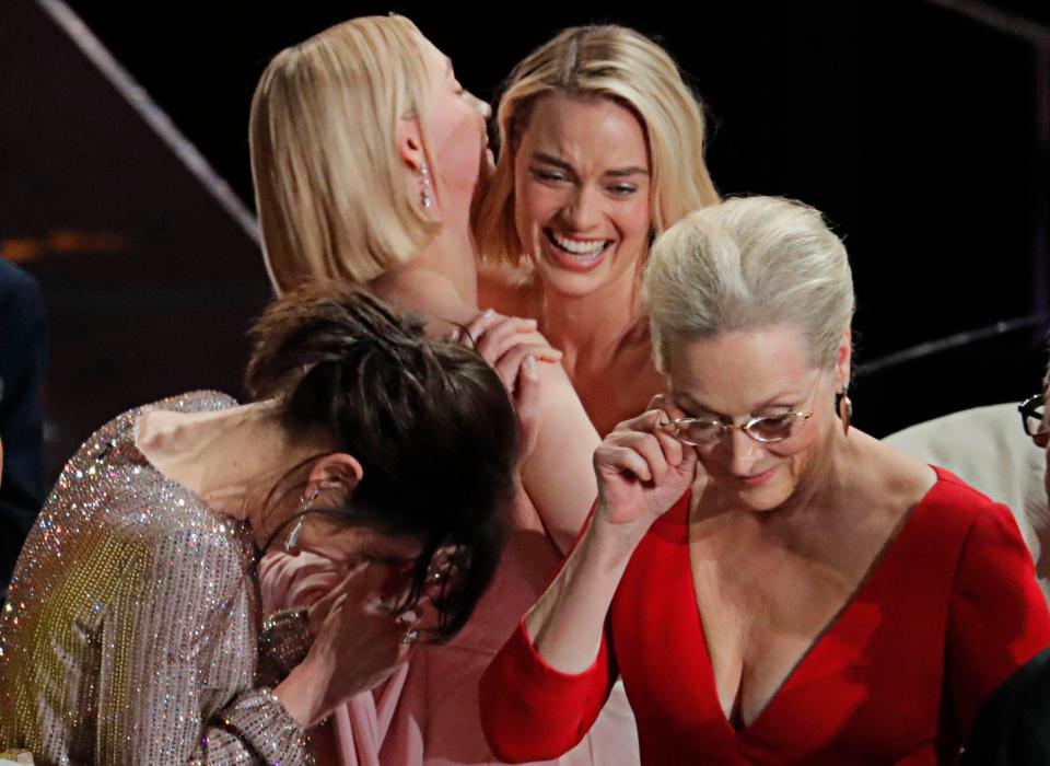  Meryl Streep and Margot Robbie beamed with pride at the touching sentiment