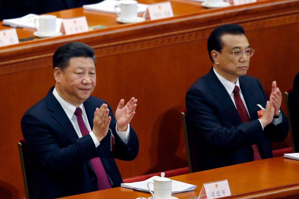  President Xi Jinping (left) has massive ambitions for his country's military