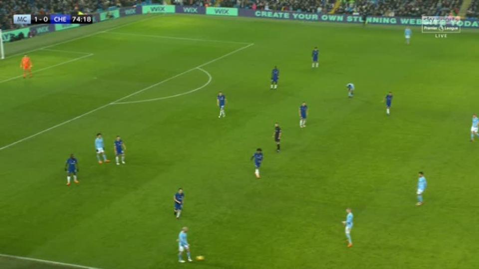  Chelsea simply stood around as Man City broke passing records