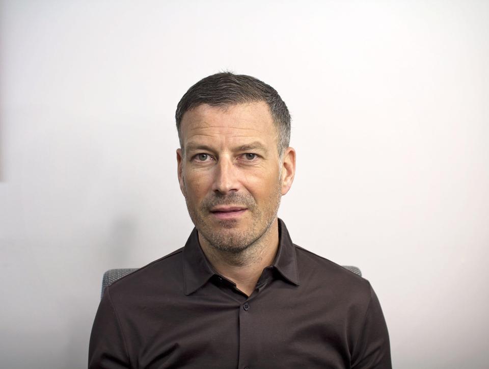  Mark Clattenburg now boasts a much fuller head of hair after the transplant