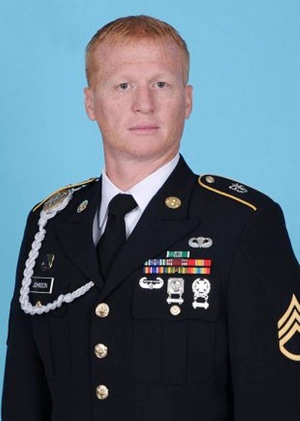  Staff Sergeant Jeremiah Johnson was one of the four US soldiers to lose their lives in the ambush