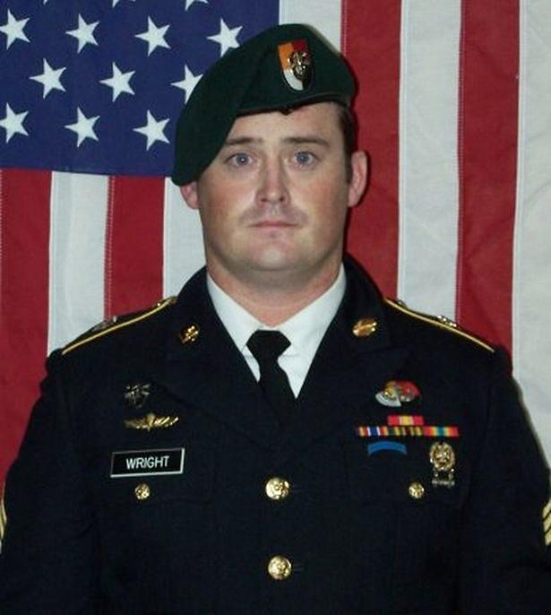  Staff Sergeant Dustin Wright also lost his life on October 4 last year