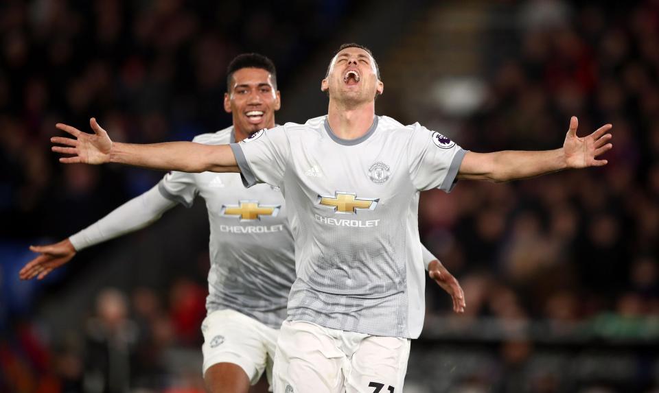  Nemanja Matic sealed a remarkable comeback for United at the death