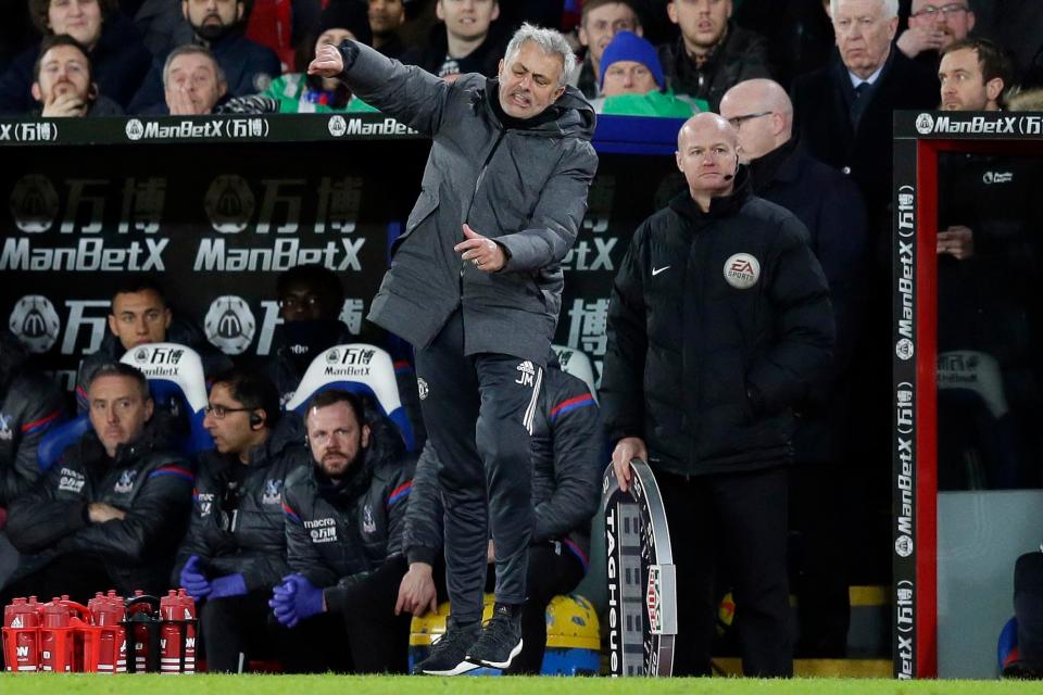  Jose Mourinho tore into his flops at half-time and saw them respond