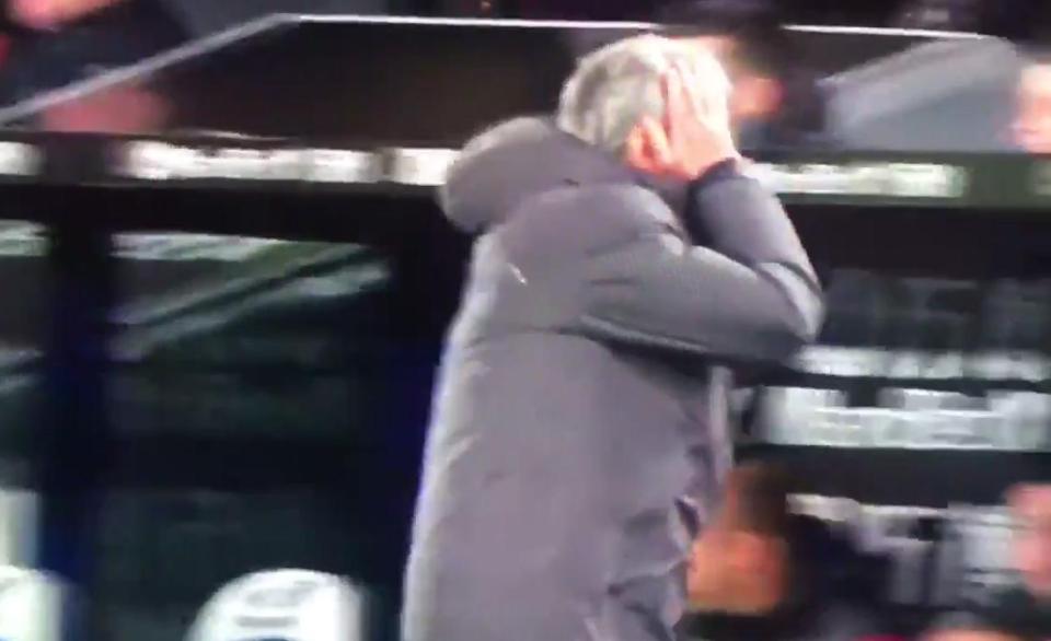  The United boss immediately realised his mistake