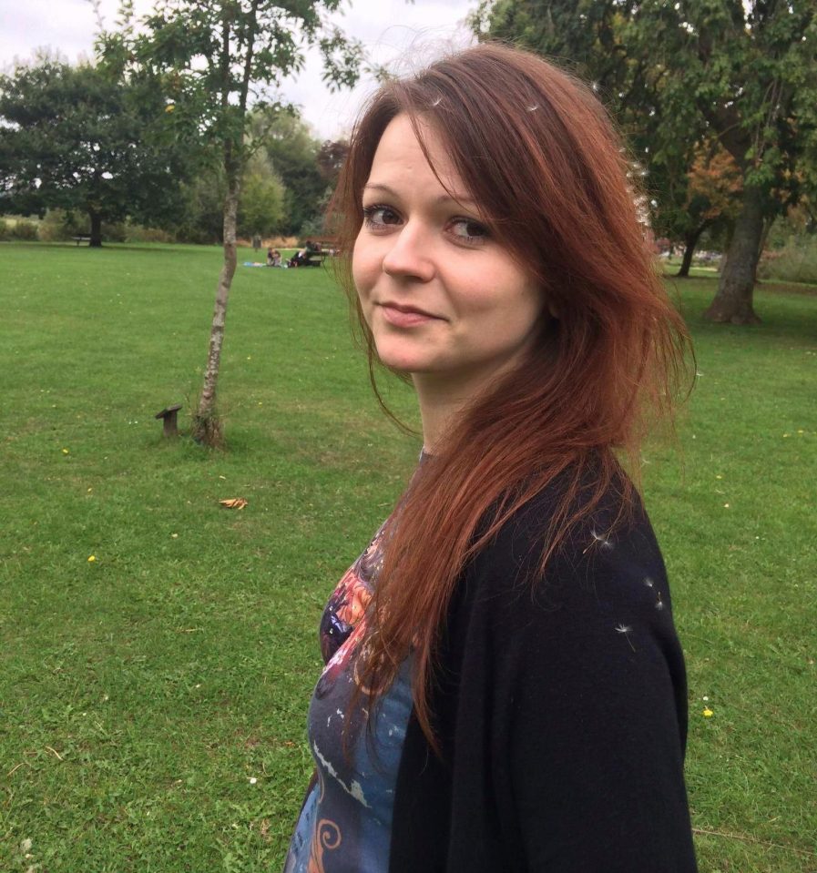  Yulia Skripal is the 33-year-old daughter of the former Russian spy Sergei Skripal