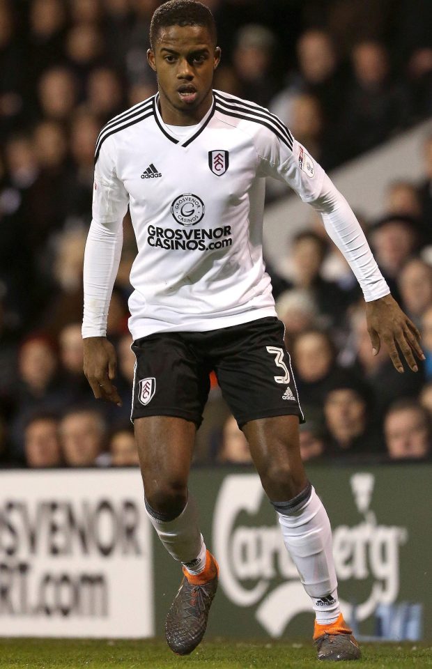  Fulham star Ryan Sessegnon has been linked with a £40million move to Manchester United