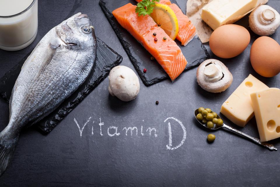  Eating vitamin D rich foods such as oily fish, eggs and cheese can increase levels and also taking supplements