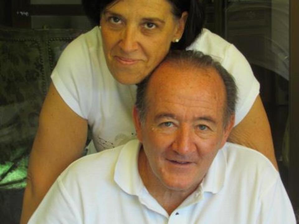  Alexis Sanchez girlfriend aunt Concepcion Arregui with husband Roberto Audano who has confessed to killing her