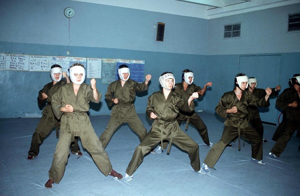  KGB students were taught how to kill with their bare hands