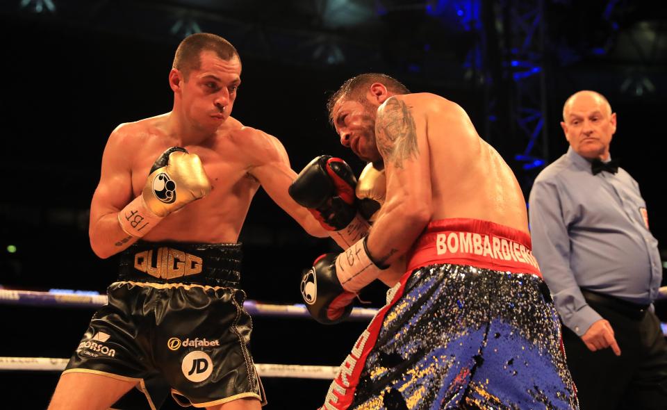  British puncher Scott Quigg came in 2.8lbs over the weight limit