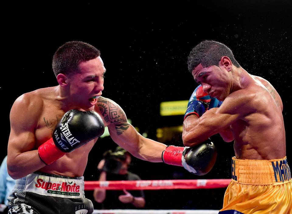  Oscar Valdez is the reigning WBO featherweight title holder