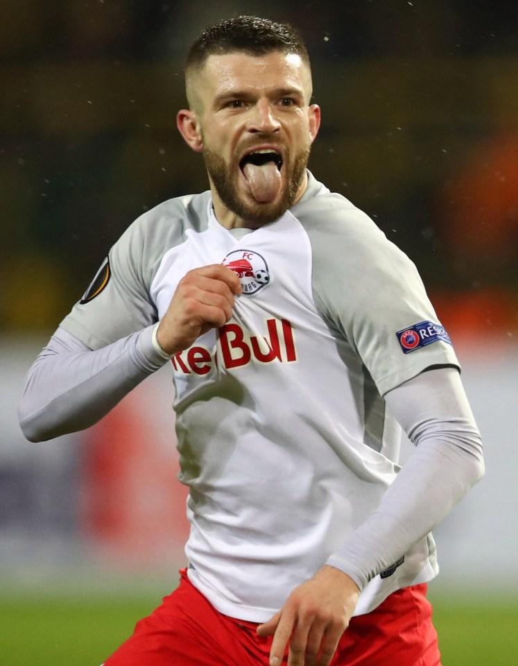 Valon Berisha downed Dortmund with a double as Salzburg shone away again